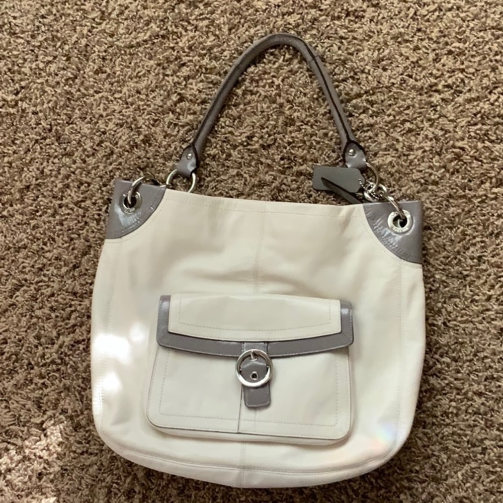 Coach leather bag